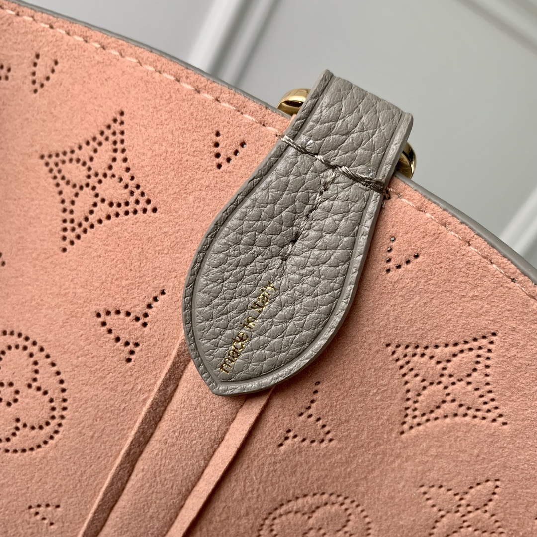 LV M23387 Louis Vuitton Blossom MM Tote Bag Gray - Image 6
