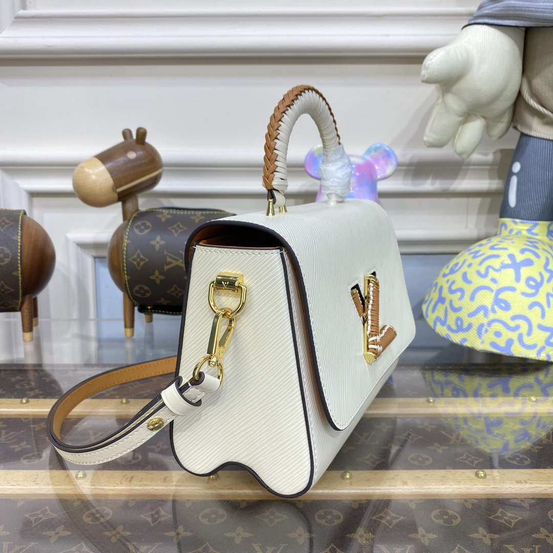 LV M22236 Louis Vuitton Twist MM Handbag Quartz - Image 3