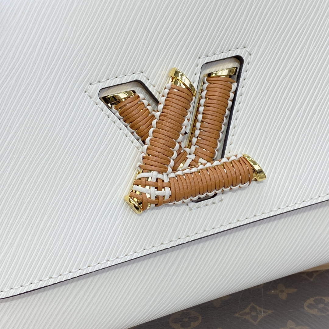 LV M22236 Louis Vuitton Twist MM Handbag Quartz - Image 5