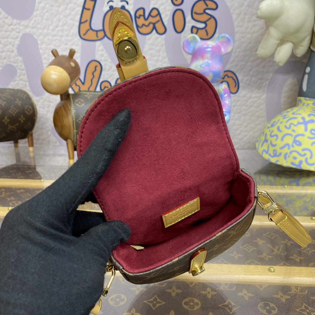 LV M46643 Louis Vuitton Micro Chantilly Bag Monogram - Image 9