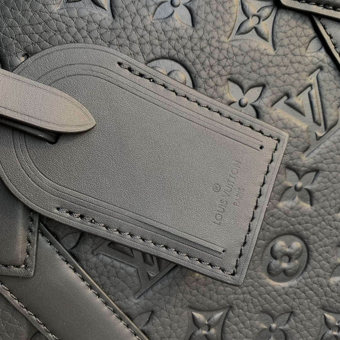 LV M21866 Louis Vuitton Sac Plat NV Bag Black - Image 5