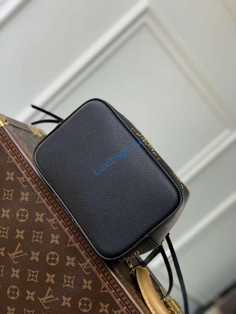 LV M46734 Louis Vuitton Néonoé BB Bucket Bag Black - Image 3