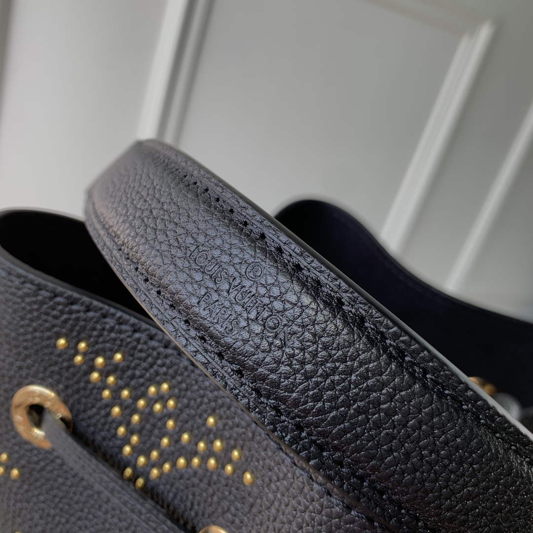 LV M46734 Louis Vuitton Néonoé BB Bucket Bag Black - Image 6