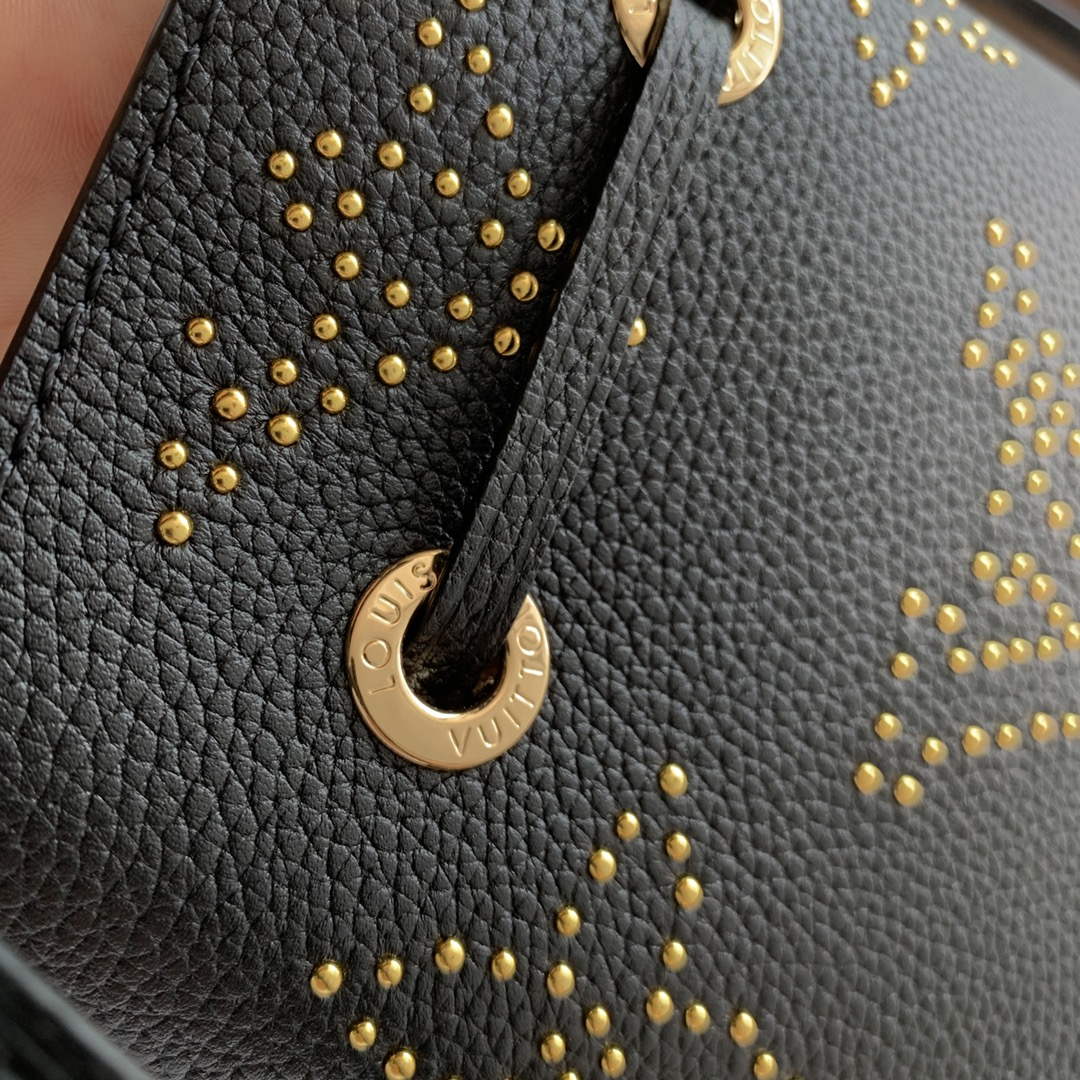 LV M46734 Louis Vuitton Néonoé BB Bucket Bag Black - Image 7