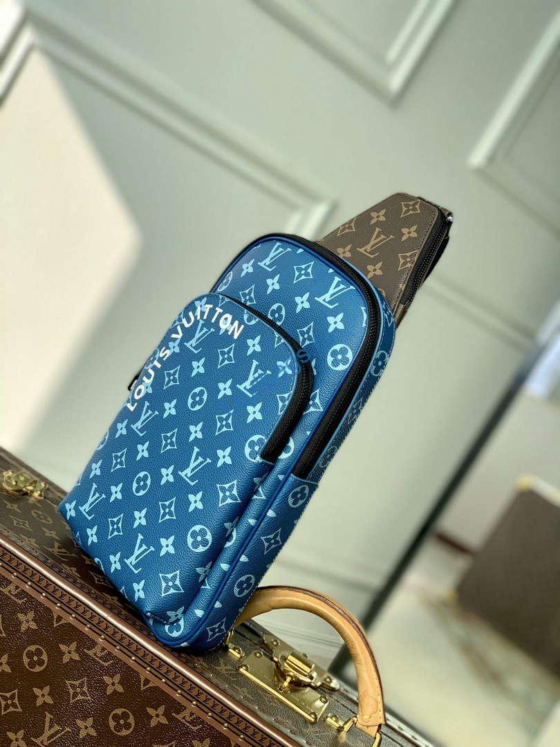 LV M23782 Louis Vuitton Avenue Slingbag NM Atlantic Blue - Image 2