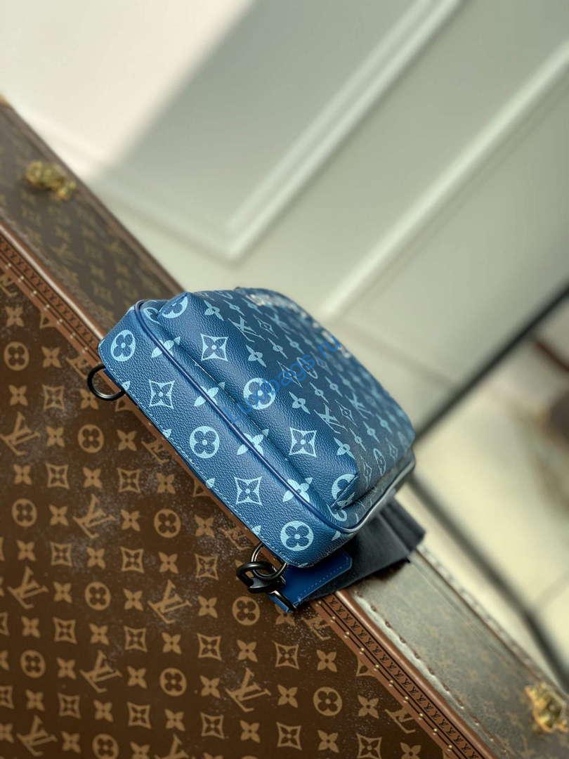 LV M23782 Louis Vuitton Avenue Slingbag NM Atlantic Blue - Image 3