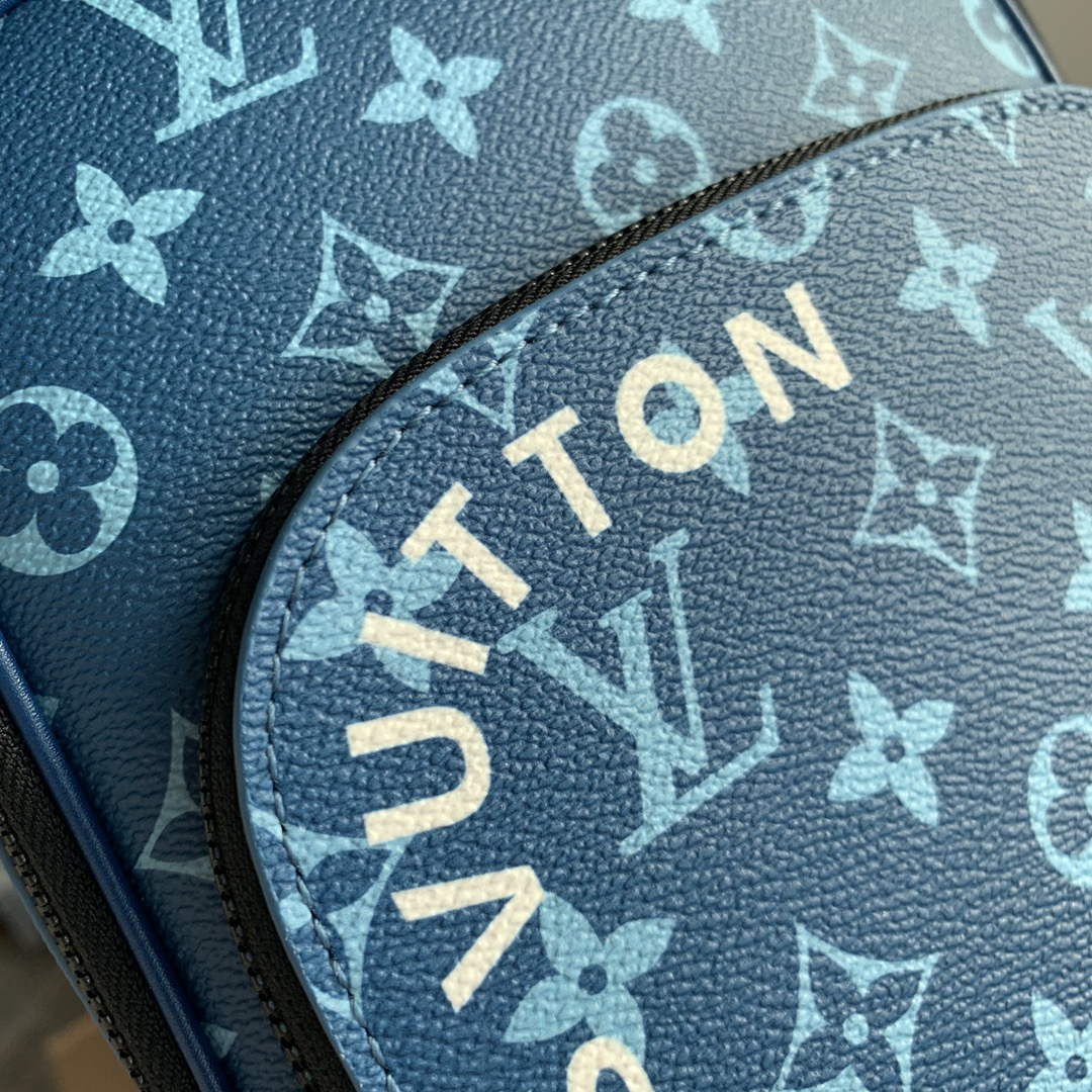 LV M23782 Louis Vuitton Avenue Slingbag NM Atlantic Blue - Image 4
