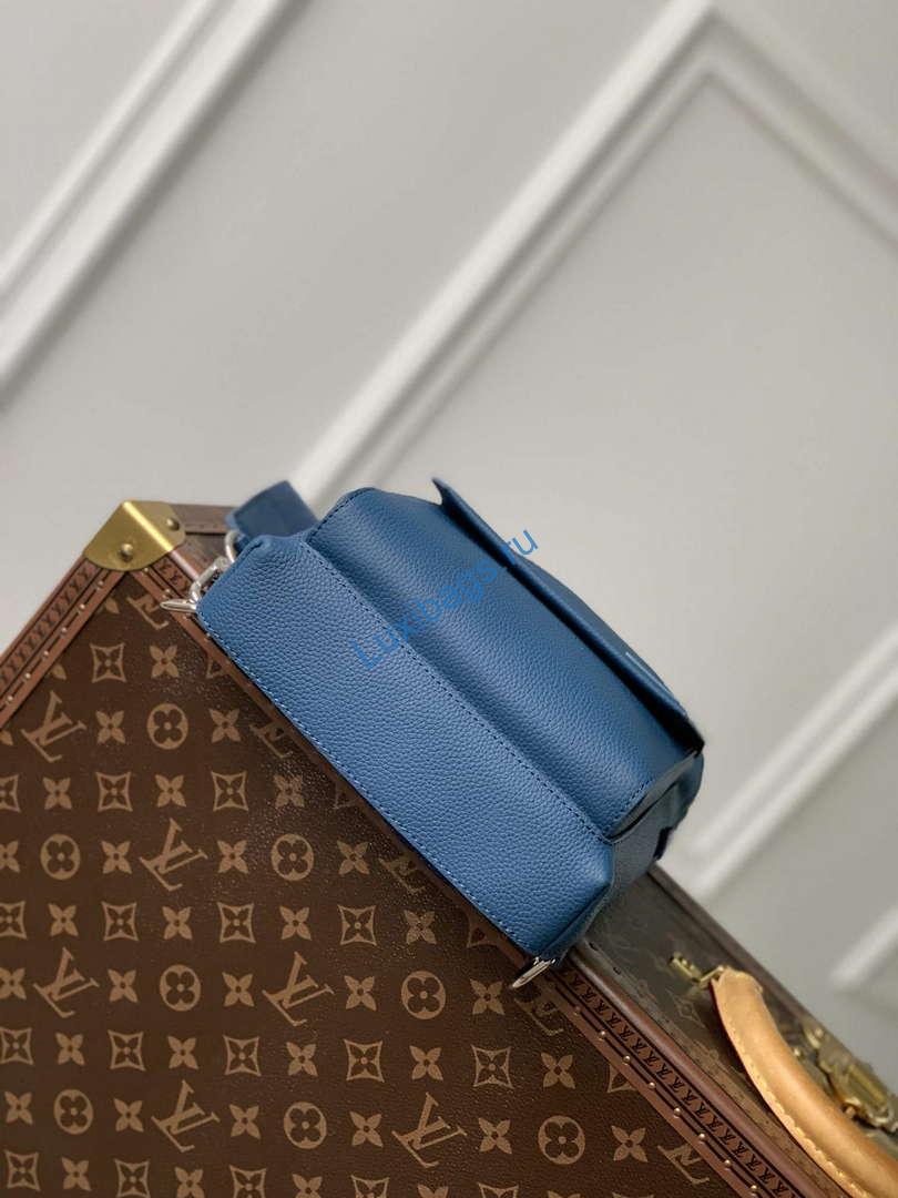 LV M23765 Louis Vuitton Pilot Slingbag Blue - Image 4