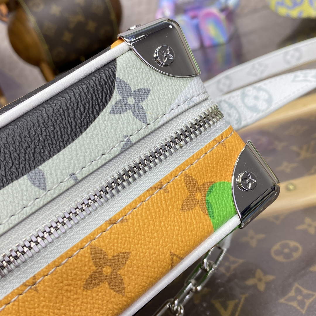 LV M23144 Louis Vuitton Mini Soft Trunk Bag Multicolor - Image 5