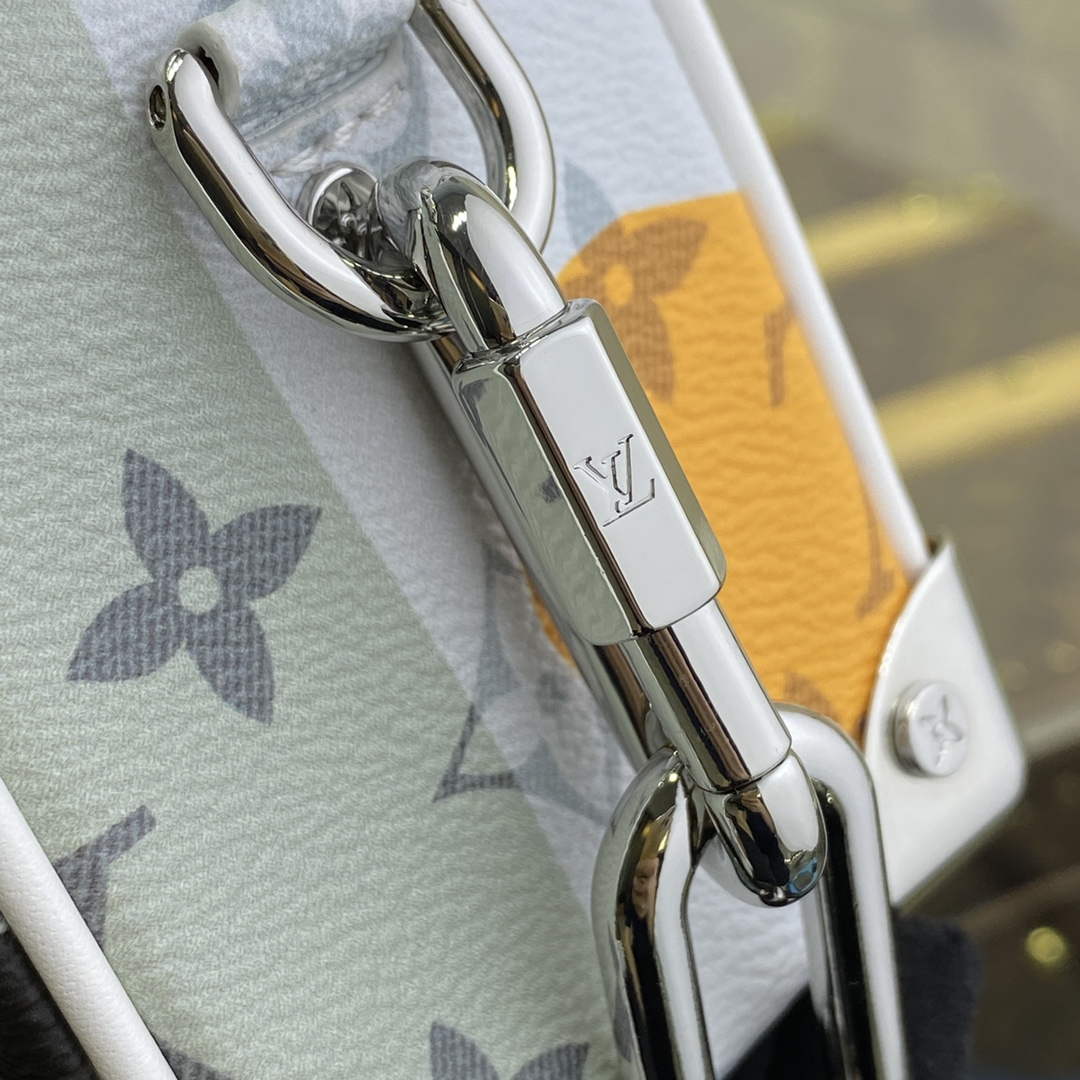 LV M23144 Louis Vuitton Mini Soft Trunk Bag Multicolor - Image 7