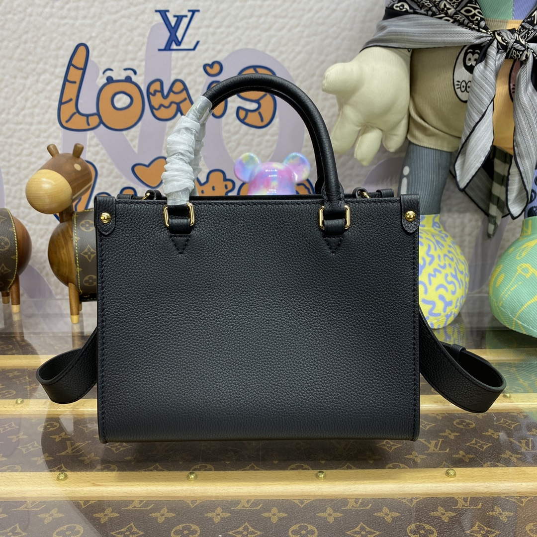 LV M22311 Louis Vuitton Lock & Go Handbag Black - Image 2