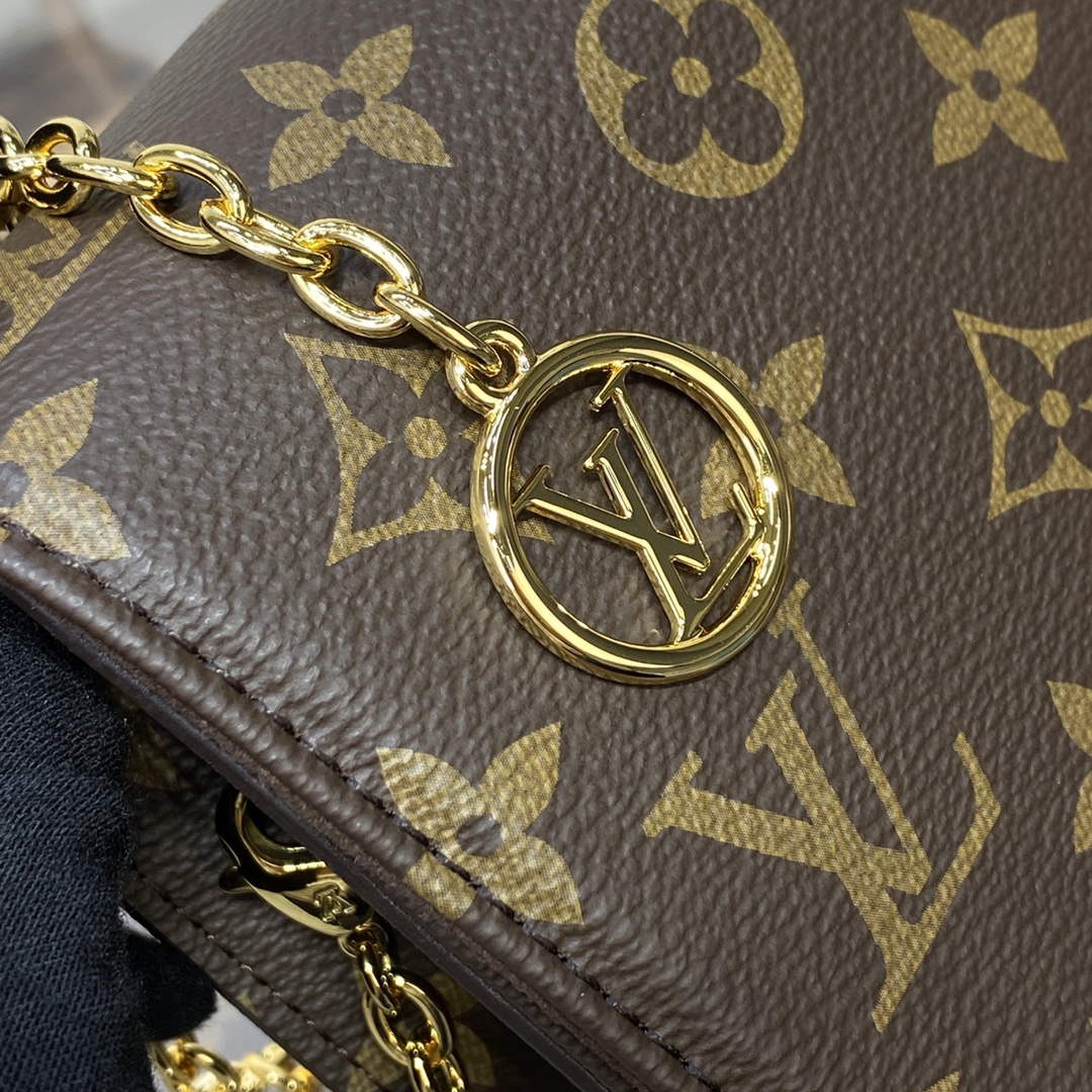 LV M82509 Louis Vuitton Wallet On Chain Lily Bag - Image 7