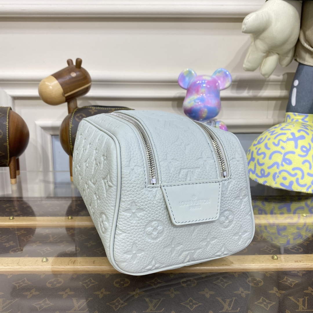 LV M82576 Louis Vuitton Dopp Kit Bag Off-white - Image 3