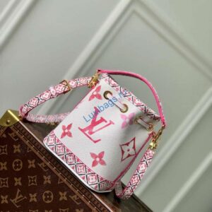 LV M82386 Louis Vuitton Nano Noé Bucket Bag Pink