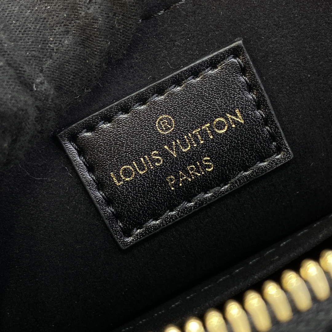LV M22878 Louis Vuitton Alma BB Handbag Black - Image 8