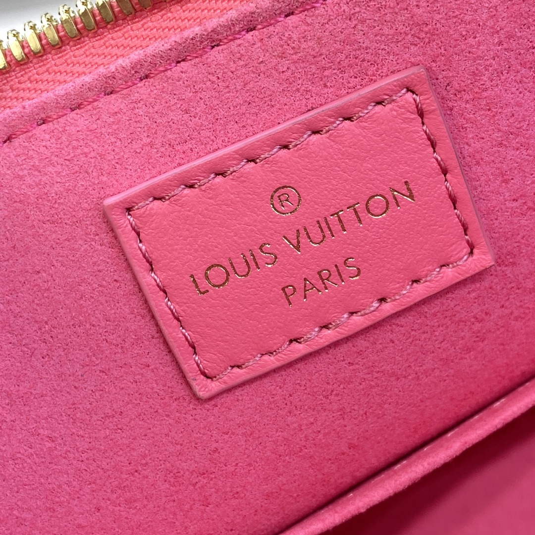 LV M22878 Louis Vuitton Alma BB Handbag Pink - Image 8