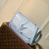 LV M59461 Louis Vuitton Buci Handbag Epi Leather Cloud Blue