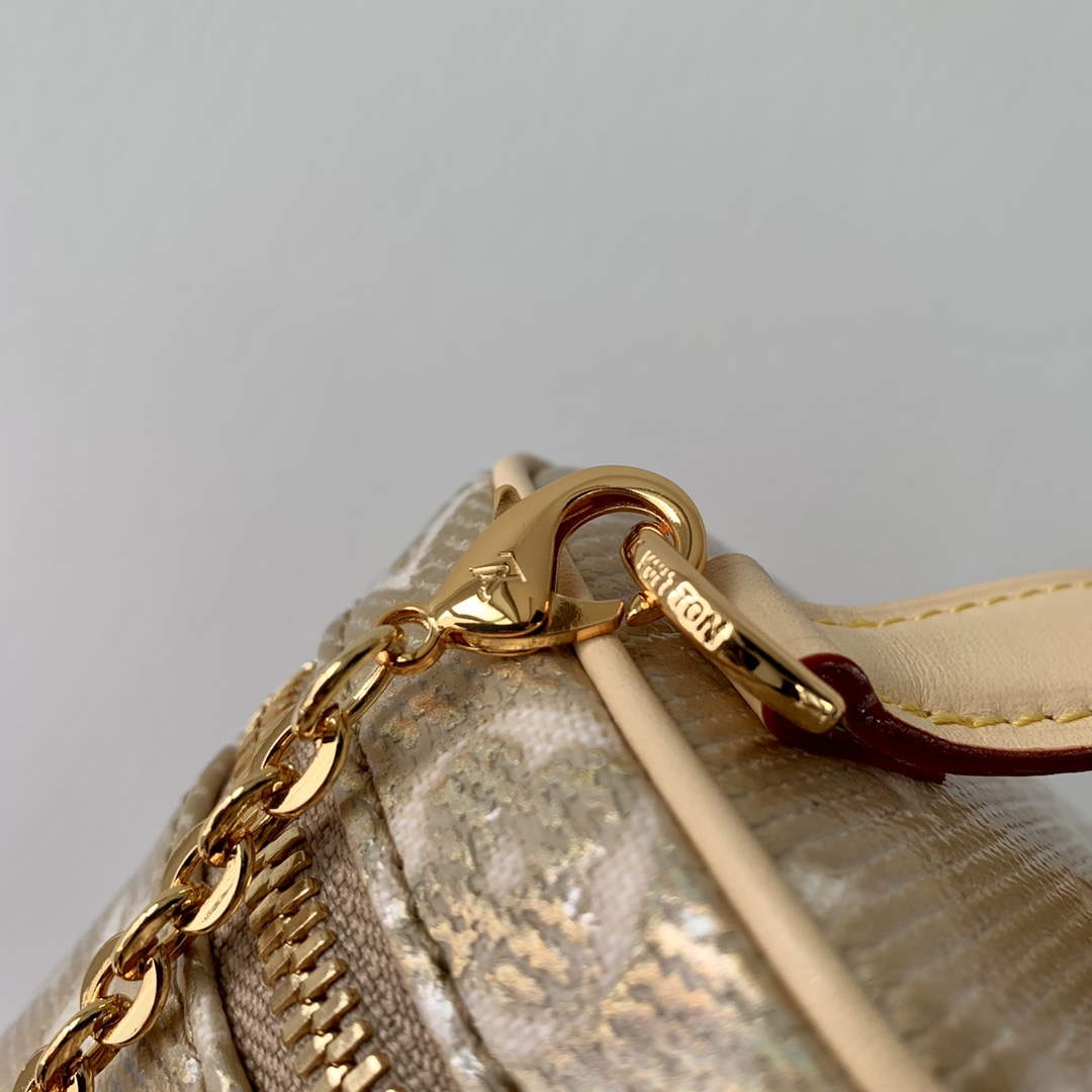 LV M22920 Louis Vuitton Micro Vanity Miniature Bag Beige - Image 8