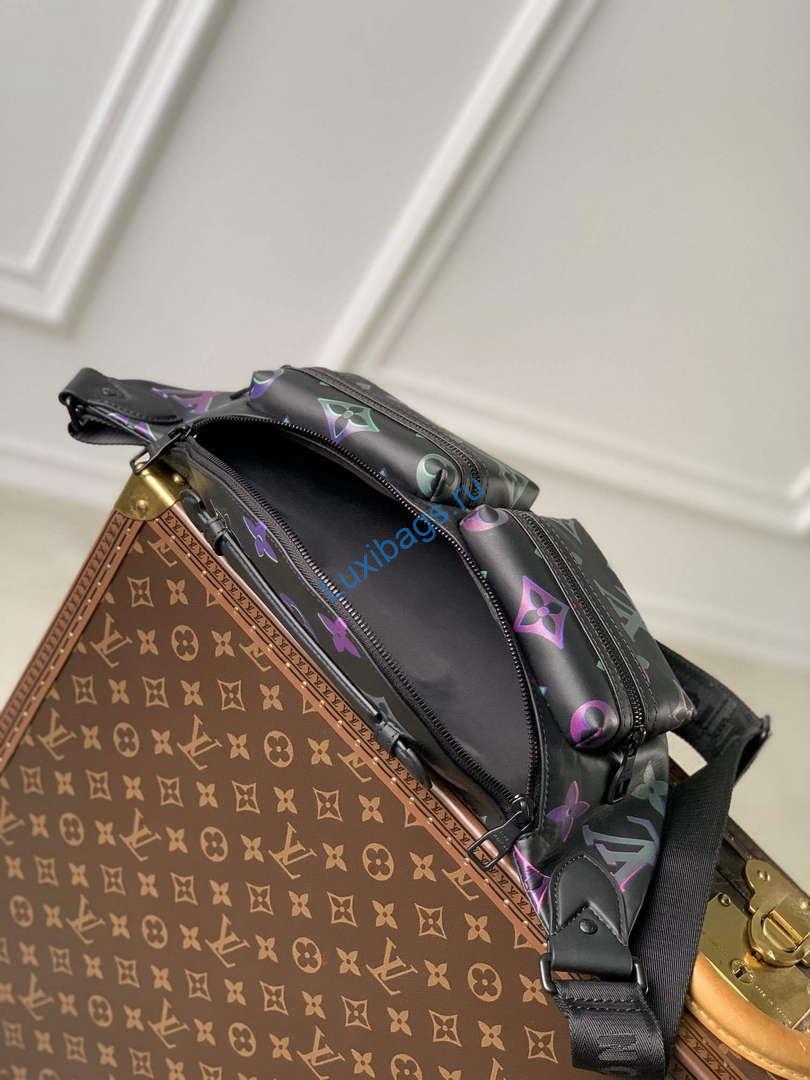 LV M22494 Louis Vuitton Comet Bumbag Black Borealis - Image 6