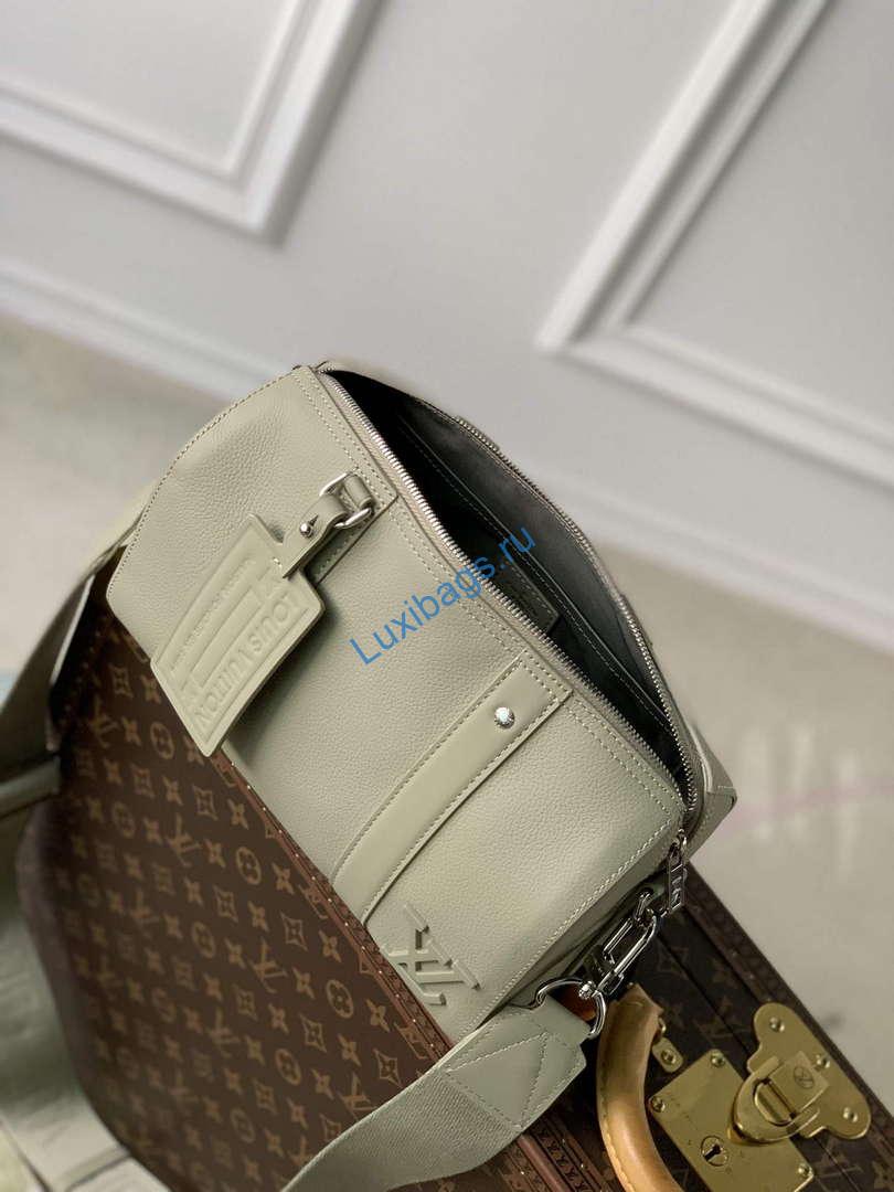 LV M22486 Louis Vuitton City Keepall Travel Bag Grey - Image 7