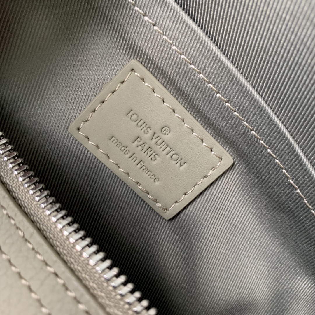 LV M22486 Louis Vuitton City Keepall Travel Bag Grey - Image 8