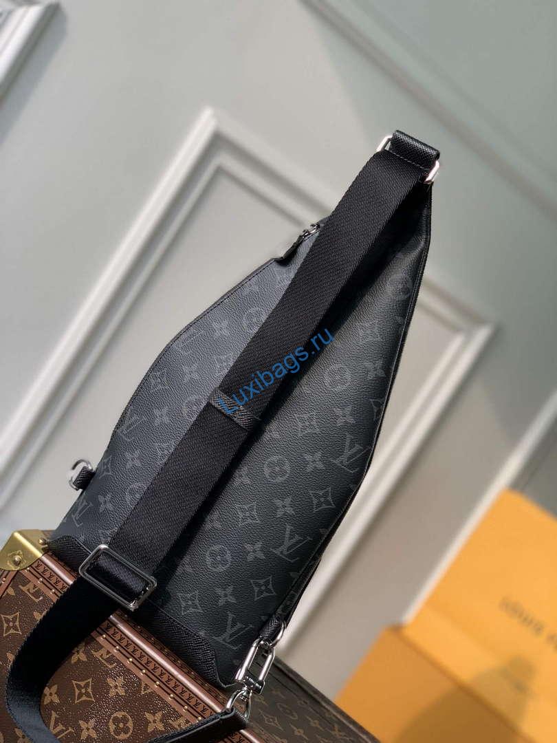 LV M30936 Louis Vuitton Duo Sling Bag Black - Image 2