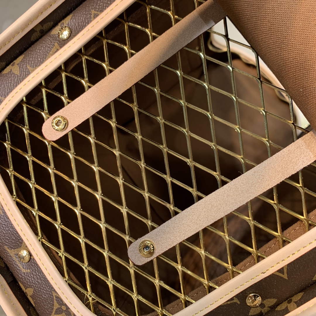 LV M45662 Louis Vuitton Pet Travel Bag 45cm - Image 8