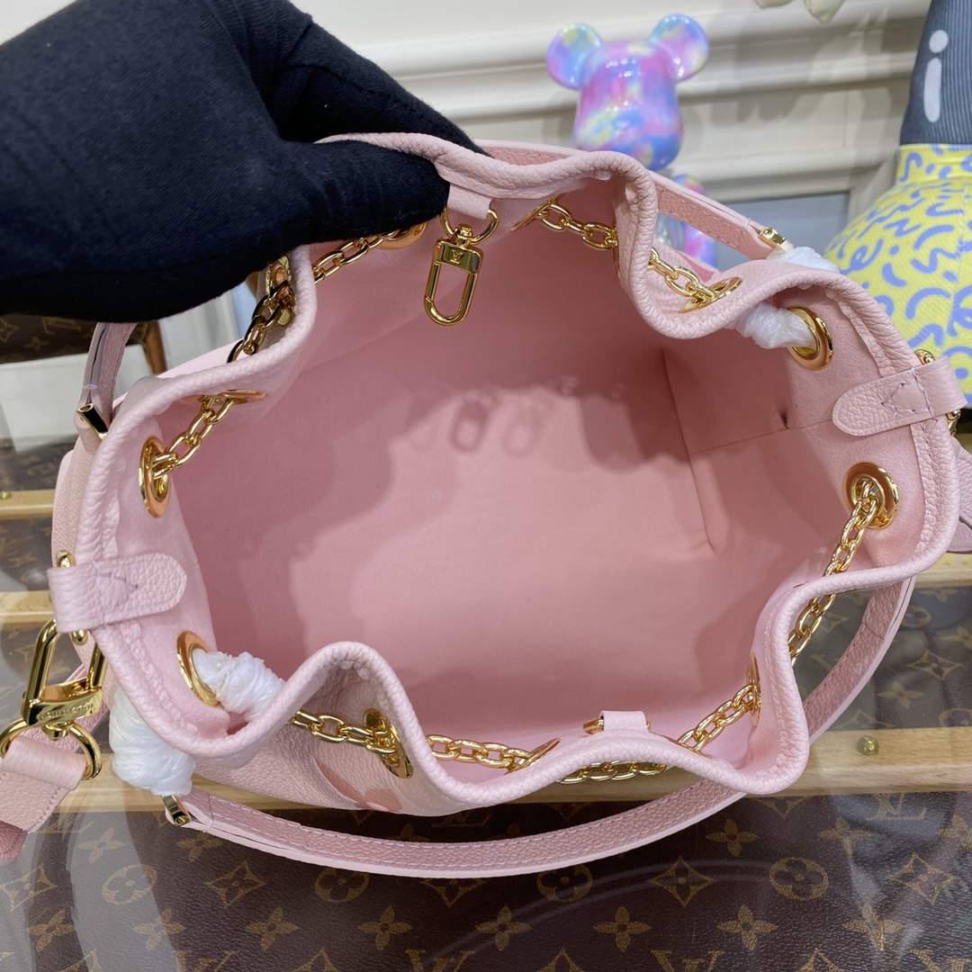 LV M46492 Louis Vuitton Summer Bundle Bag Dégradé Rose Pink - Image 9