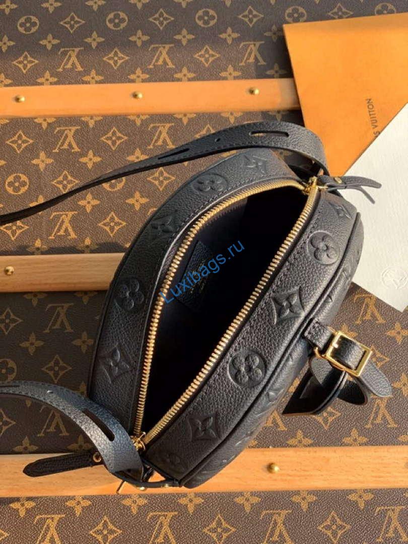 LV M45167 Louis Vuitton Boite Chapeau Souple Shoulder Bag Black - Image 3