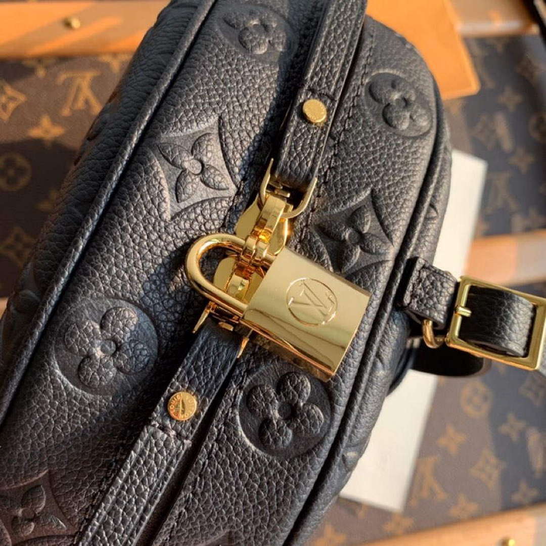 LV M45167 Louis Vuitton Boite Chapeau Souple Shoulder Bag Black - Image 7