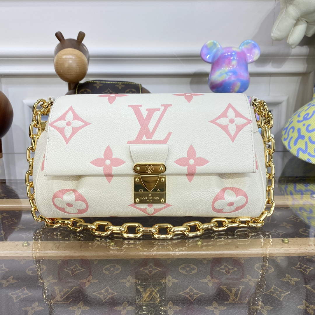 LV M46393 Louis Vuitton Favourite Bag Pink