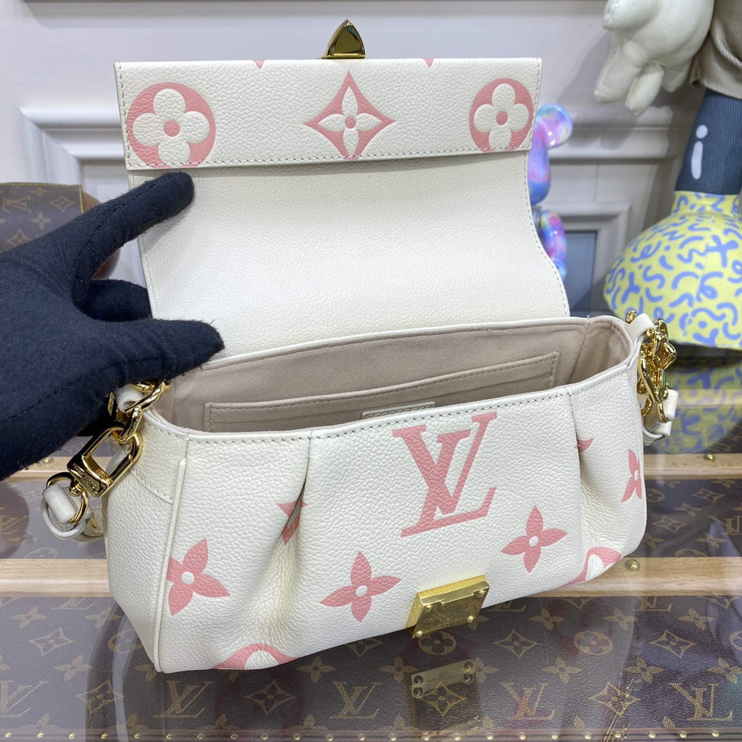 LV M46393 Louis Vuitton Favourite Bag Pink - Image 9