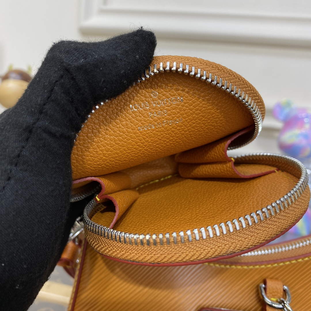 LV M20998 Louis Vuitton Marellini Bag Epi Leather Brown - Image 6