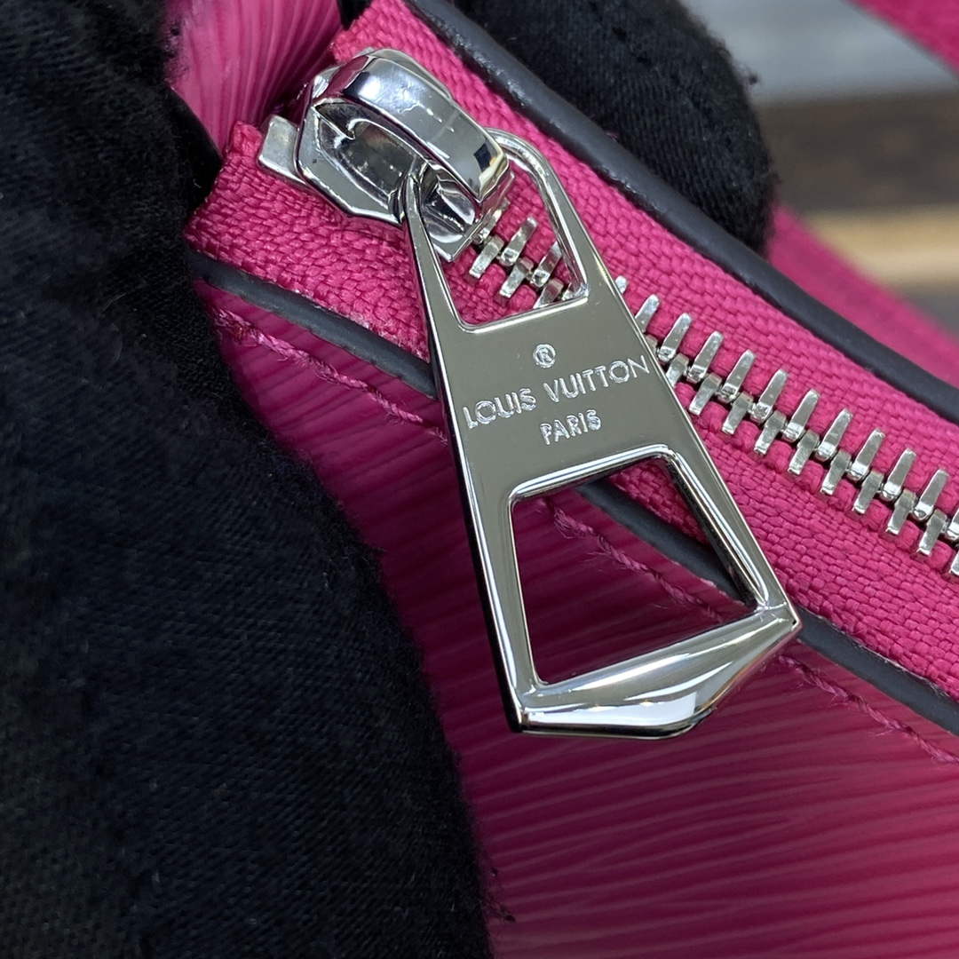 LV M21091 Louis Vuitton Marellini Bag Epi Leather Rose Miami Pink - Image 7