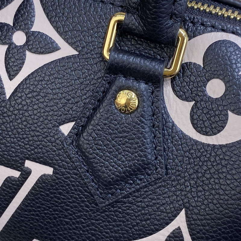 LV M46575 Louis Vuitton Speedy Bandoulière 20 Bag Black - Image 7
