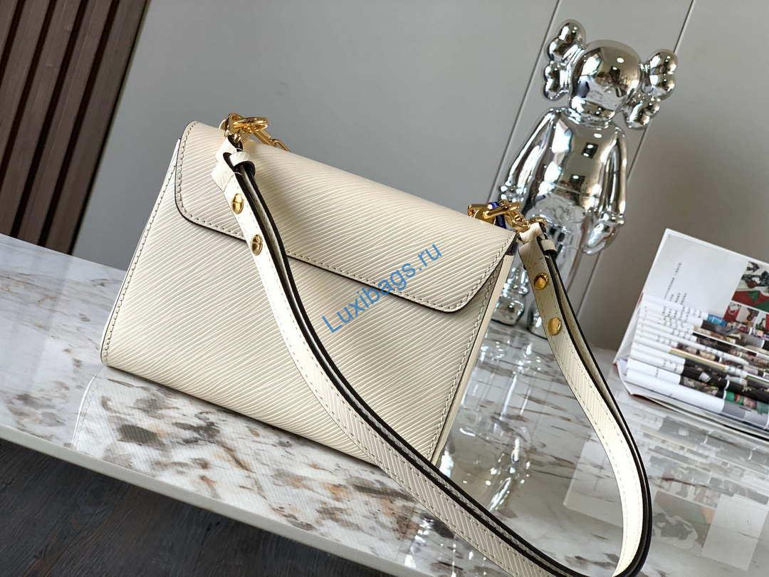 Louis Vuitton LV M59402 Twist MM Bag Epi Beige - Image 3