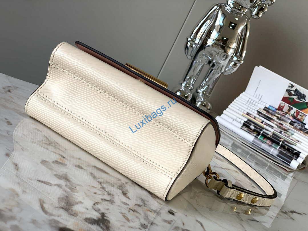 Louis Vuitton LV M59402 Twist MM Bag Epi Beige - Image 4