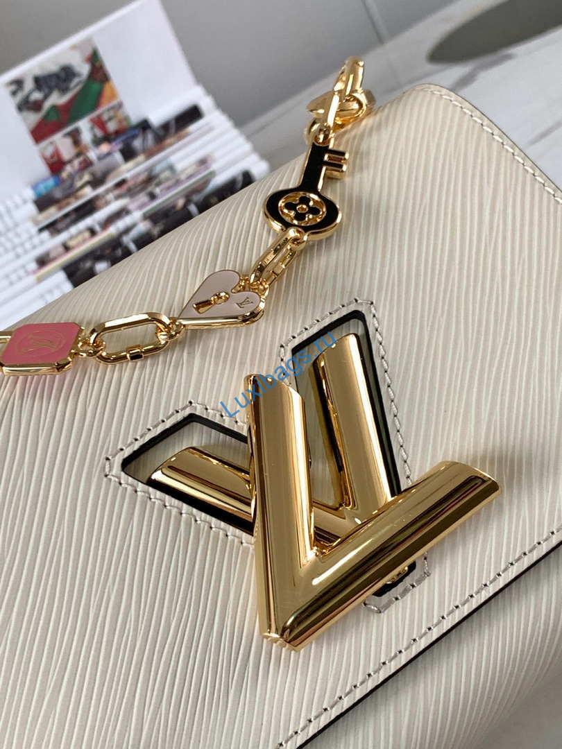 Louis Vuitton LV M59402 Twist MM Bag Epi Beige - Image 5