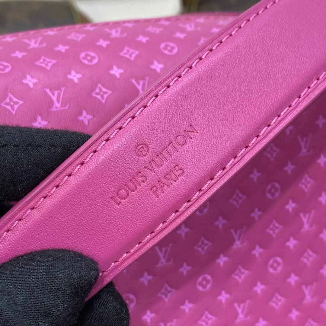LV M46358 Louis Vuitton Side Trunk PM Bag M21709 Rose - Image 7