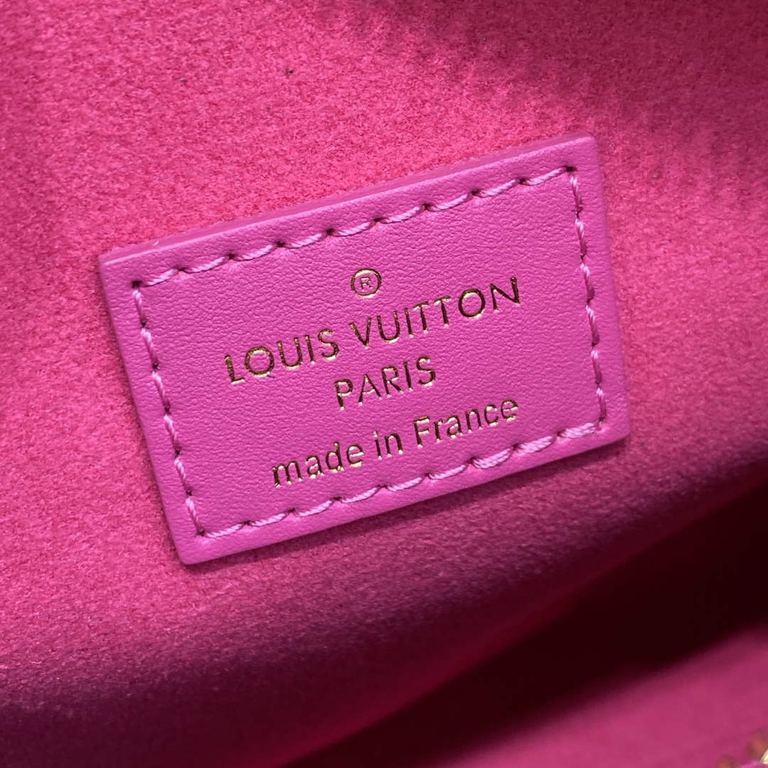 LV M46358 Louis Vuitton Side Trunk PM Bag M21709 Rose - Image 8