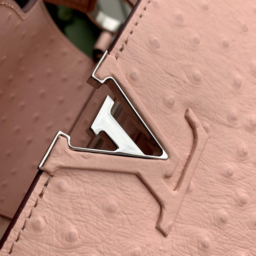 LV N81523 Louis Vuitton Capucines BB Handbag Pink - Image 5
