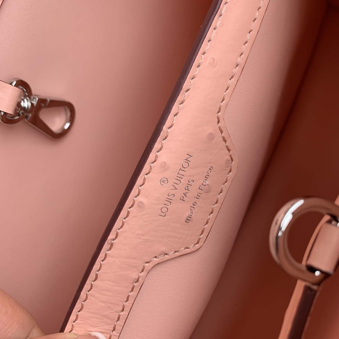 LV N81523 Louis Vuitton Capucines BB Handbag Pink - Image 8