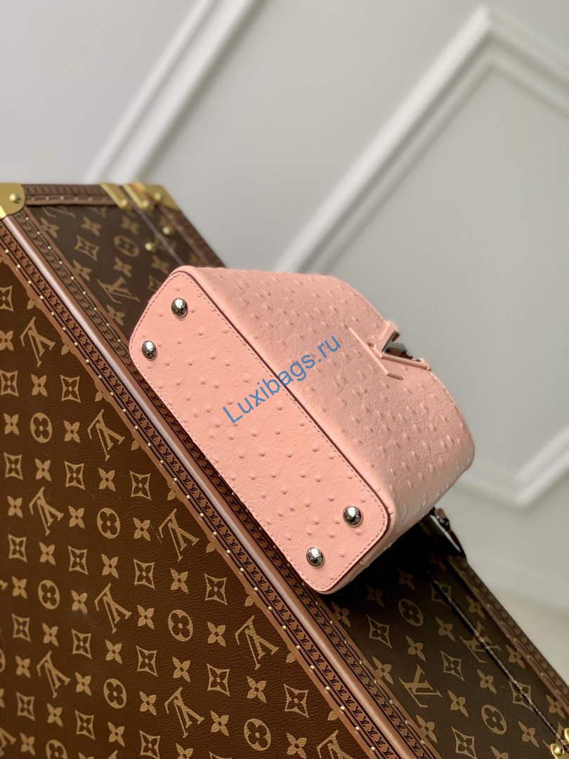 LV N81523 Louis Vuitton Capucines Mini Handbag Pink - Image 3