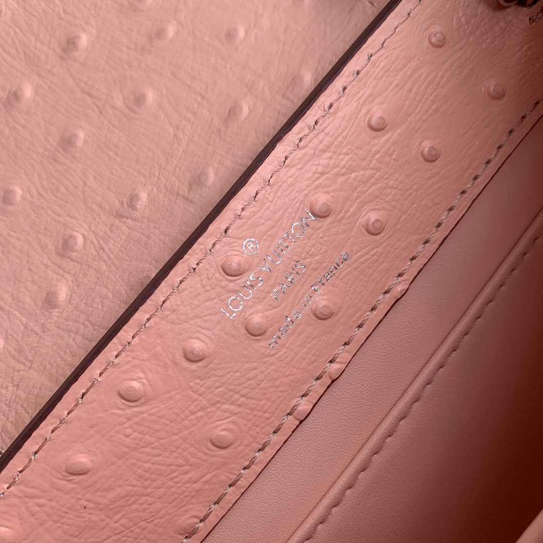 LV N81523 Louis Vuitton Capucines Mini Handbag Pink - Image 7