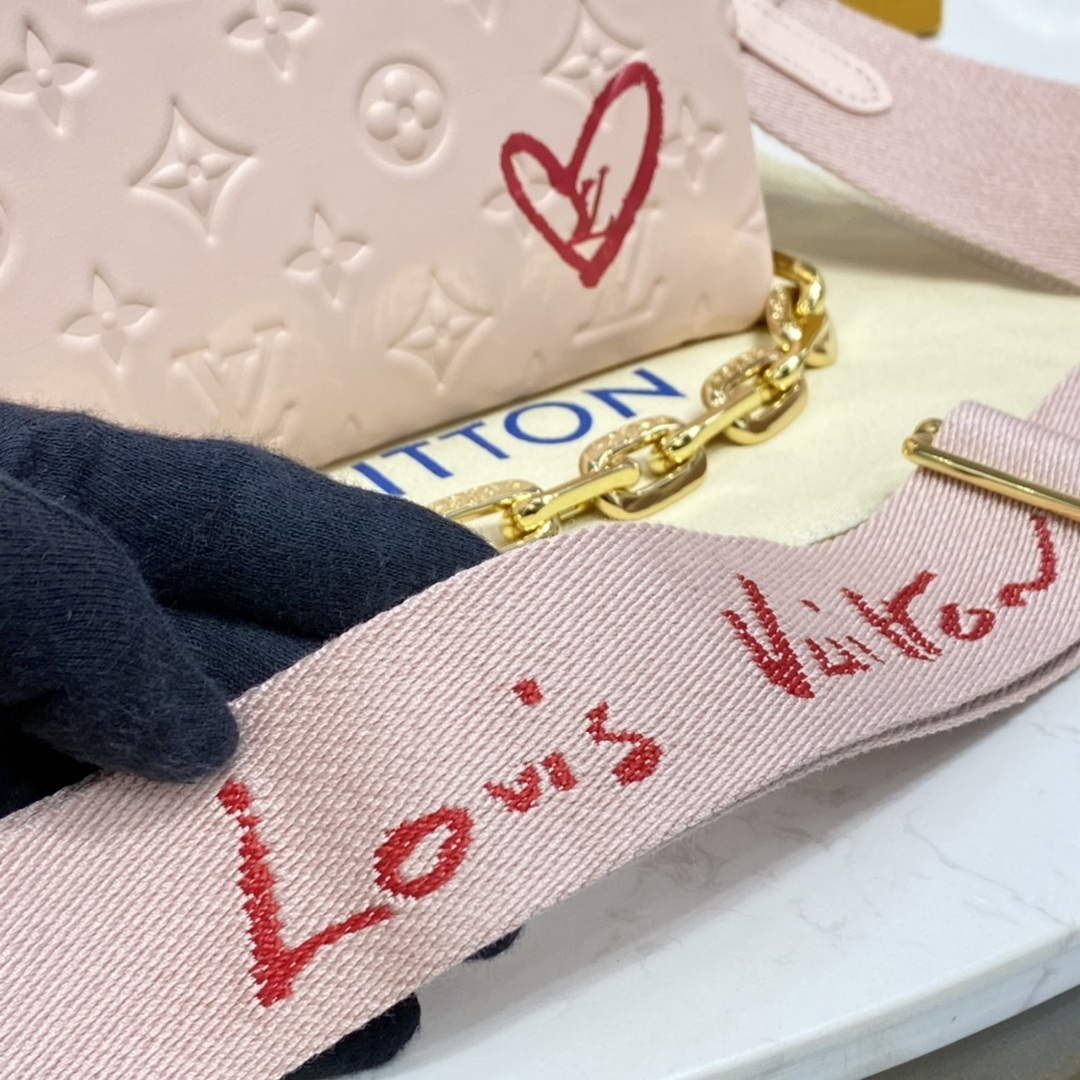 LV M21439 Louis Vuitton Coussin PM Bag Pink - Image 5