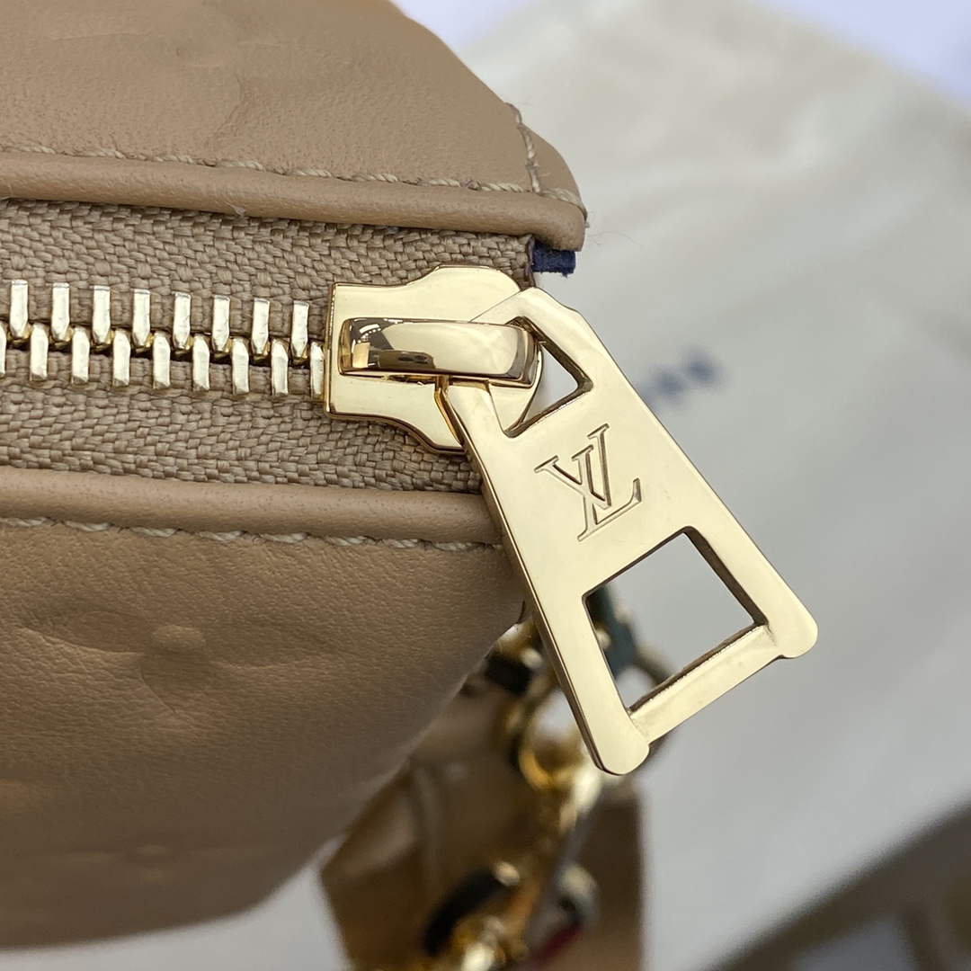 LV M21261 Louis Vuitton Coussin PM Bag Apricot - Image 7