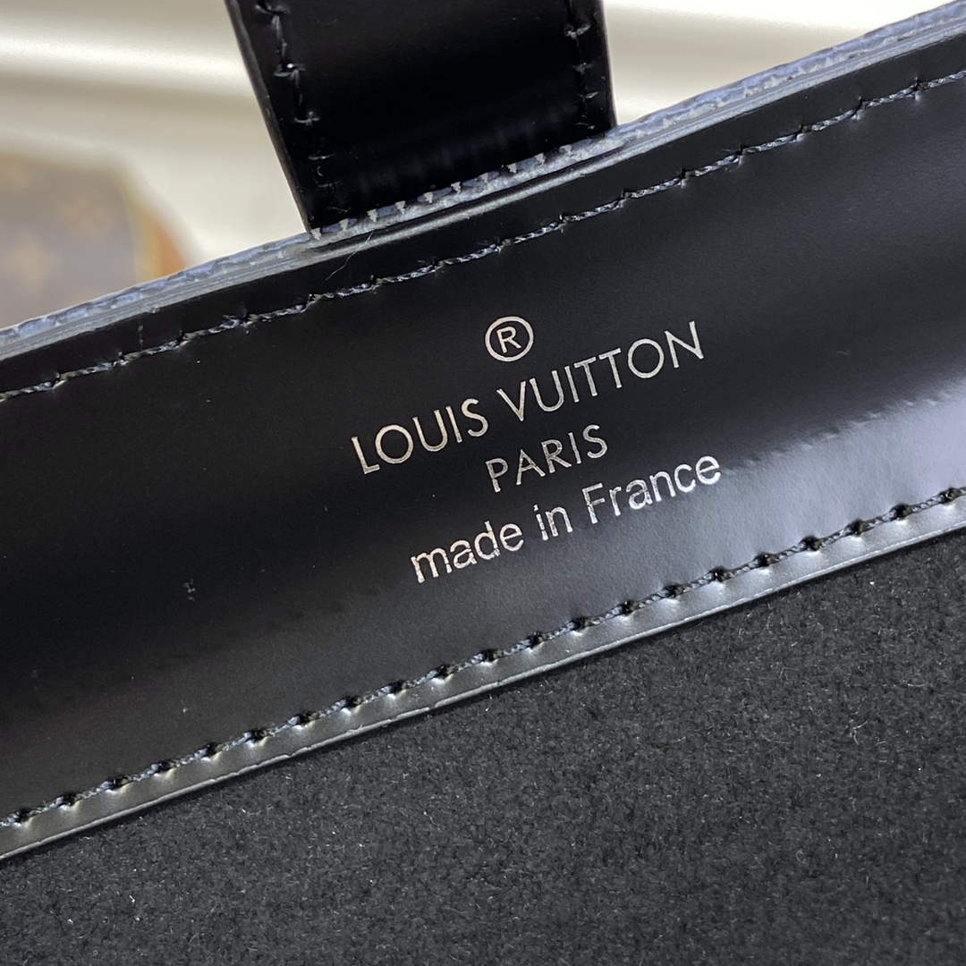 LV N41137 Louis Vuitton 3 Watch Case Damier Graphite Canvas - Image 7