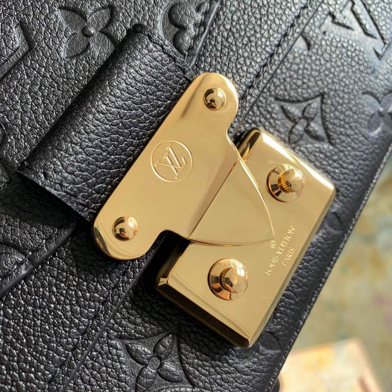 LV M46200 Louis Vuitton Marceau Chain Bag Black - Image 5