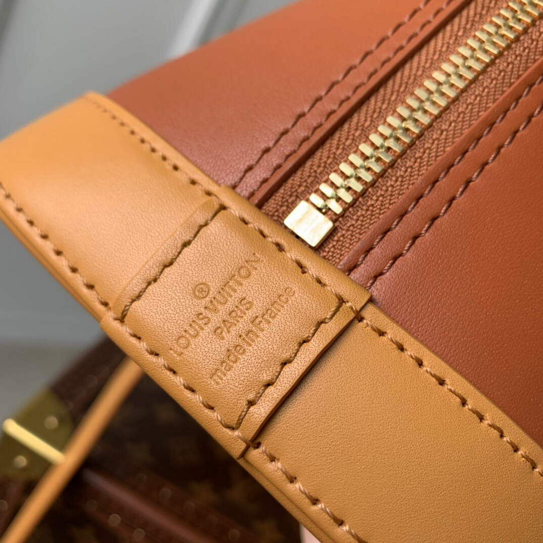 LV M40302 Louis Vuitton Alma PM Handbag Brown - Image 2
