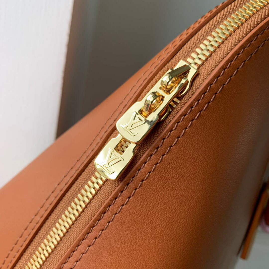 LV M40302 Louis Vuitton Alma PM Handbag Brown - Image 6